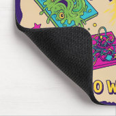 Retro World Tour Arcade Map – Pixel Gaming Art マウスパッド (コーナー)