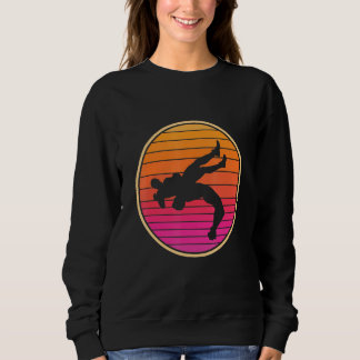 Retro Wrestling Wrestler スウェットシャツ