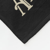 Retro Y Halloween Costume Black Cat M Athecary  フリースブランケット (角)