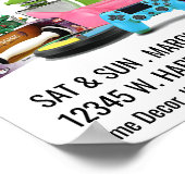 Retro Yard Sale Poster ポスター (角)