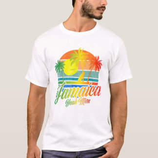 Retro Yeah Mon Jamaica Summer Tシャツ