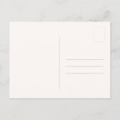 Retro Yellowstone Greetings Bison Grazing Blank ポストカード (裏面)