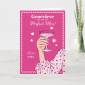 Retro You’re My Perfect Mix Valentine’s Day Card  シーズンカード (正面)