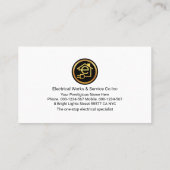 Retro Your Name Powers Plug 名刺 (裏面)