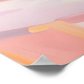 Retro Zebra Poster, Zebra Oil Painting, Vintage ポスター (角)