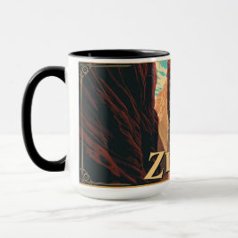 Retro Zion National Park Adventure Mug マグカップ