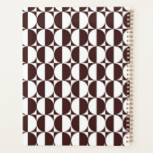 RetroCircle  – Havana Brown Edition プランナー手帳 (裏面)