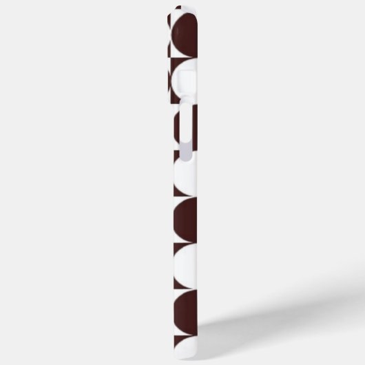 RetroCircle Havana Brown Edition Case-Mate iPhoneケース (裏面 / 左)