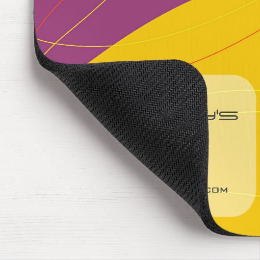 Retronationのカラフルの抽象芸術の近代美術の泡 マウスパッド (コーナー)