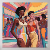 Retrowave Party 1980 ポスター (正面)