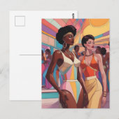 Retrowave Party 1980 ポストカード (正面/裏面)