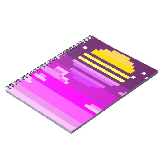 RetroWaveBook ノートブック (左側)