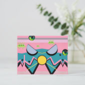 Retrowaves of Fame - Ken Gage Art ポストカード (スタンド正面)