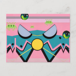 Retrowaves of Fame - Ken Gage Art ポストカード