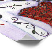 Retta Day of the Dead poster by Renee Lavoie ポスター (角)