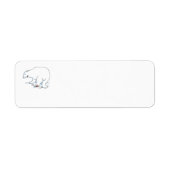 Return Address Label ラベル (正面)