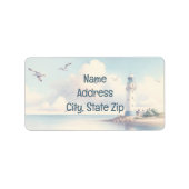 Return Address Label ラベル (正面)