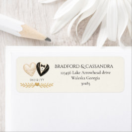 Return Address Label ラベル