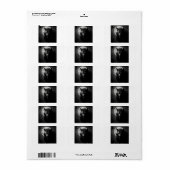 Return address labels  ラベル (フルシート)