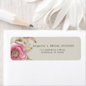  Return Address Labels Modern Bride Shower  ラベル (インサイチュ)
