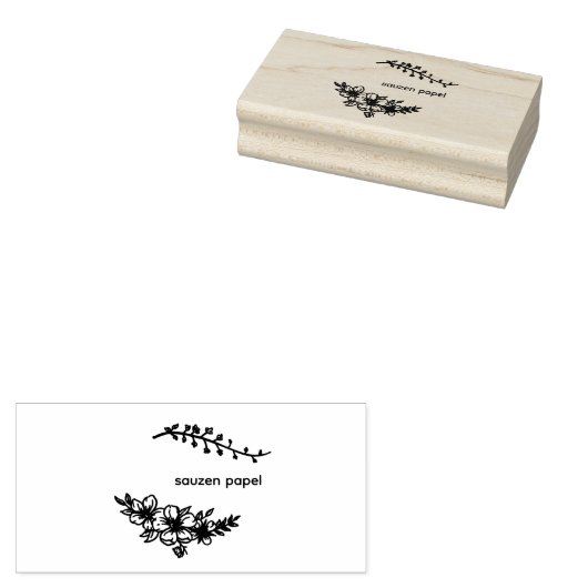 return address rubber stamps ラバースタンプ (押印)