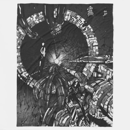 Return from a Dead File フリースブランケット (正面)