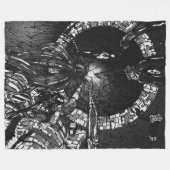 Return from a Dead File フリースブランケット (正面(横))