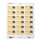 return label pug ラベル (フルシート)