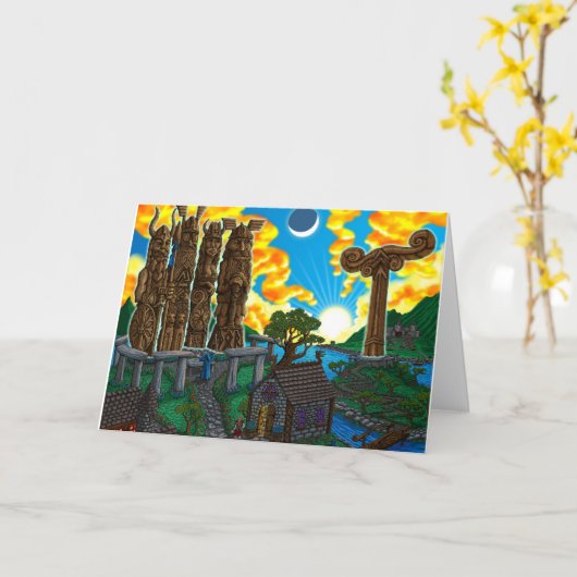 Return of The Gods カード (黄色い花)