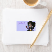 "Return To"スクールラベルSmartie Pants Girl ラベル (インサイチュ)