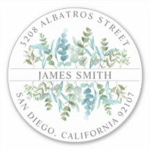 ReturnAddress Iパーソナライズされたユーカリ