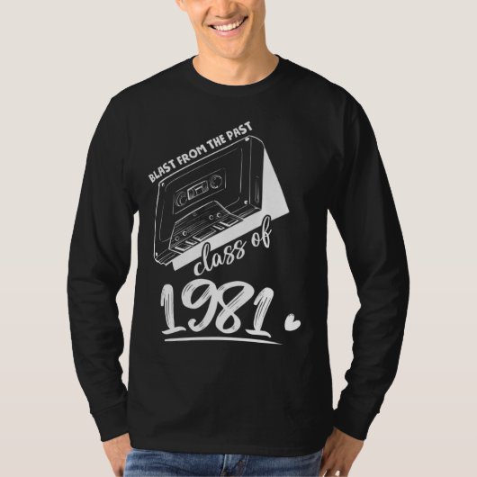 Reunion Class of 1981 School Graduation Blast From Tシャツ (正面)
