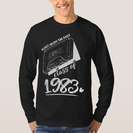 Reunion Class of 1983 School Graduation Blast From Tシャツ (正面)
