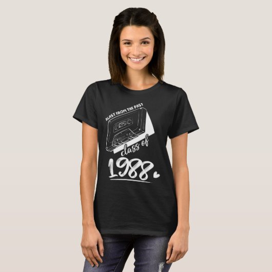Reunion Class of 1988 School Graduation Blast From Tシャツ (正面フル)