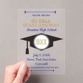 Reunion Invite! Acrylic Class Reunion invitation アクリル招待状 (インサイチュ (ポータブル))