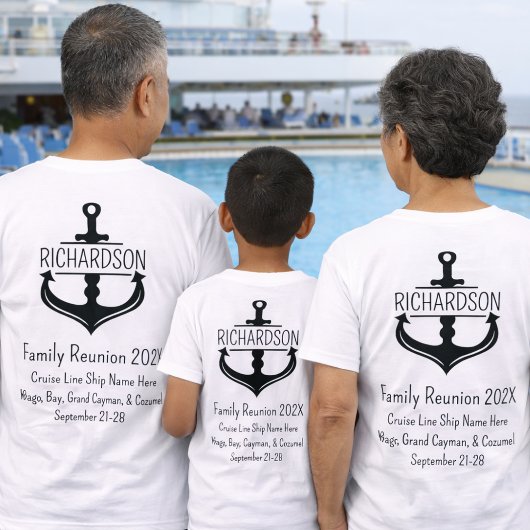 Reunion Making Memories Cruise Tシャツ