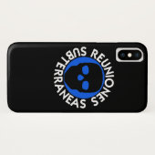 REUNIONES LIV cielo funda iPhone X P3 Case-Mate iPhoneケース (裏面(横))