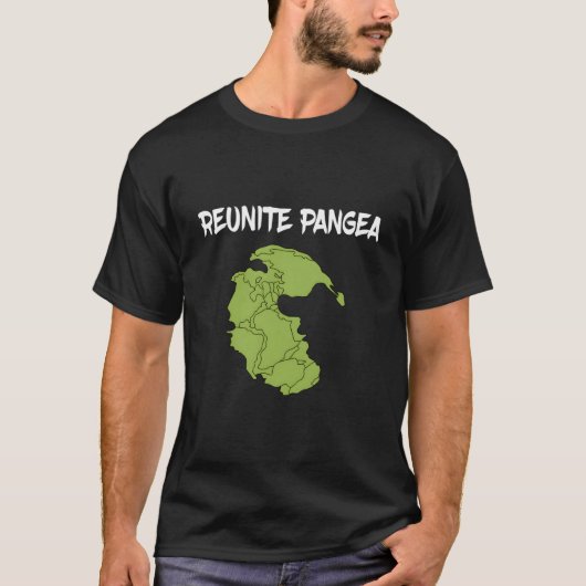 Reunite Pangea Eh Science Geologist Geology Tシャツ (正面)