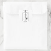 REV NGSシークレット回路図ステッカー スクエアシール (バッグ)