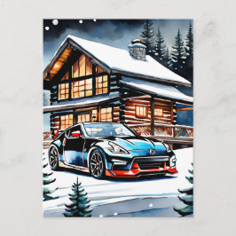 Rev Up Holidays JDM Editionクリスマス シーズンポストカード