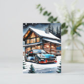 Rev Up Holidays JDM Editionクリスマス シーズンポストカード (スタンド正面)