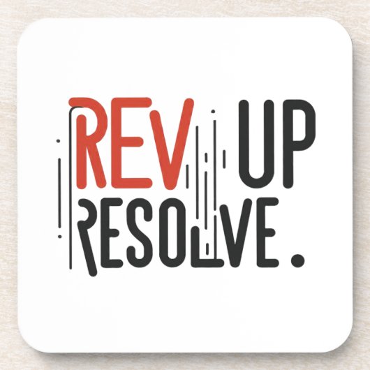 Rev Up Resolve コースター (正面)