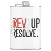 Rev Up Resolve フラスク (正面)