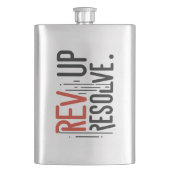 Rev Up Resolve フラスク (正面)