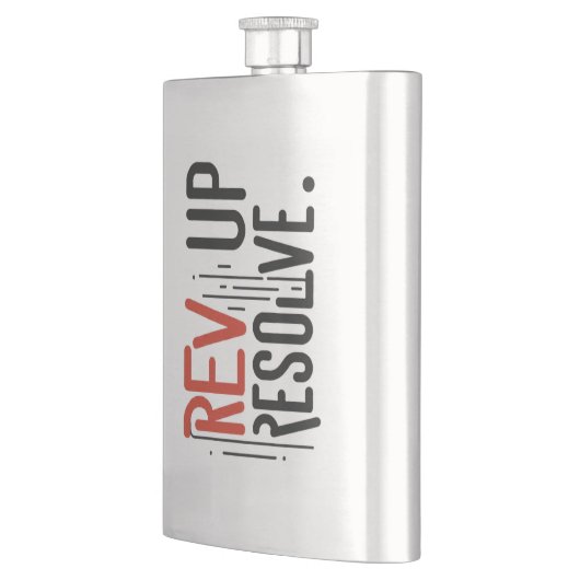 Rev Up Resolve フラスク (左)