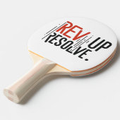Rev Up Resolve 卓球ラケット (正面アングル)