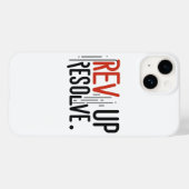 Rev Up Resolve Case-Mate iPhoneケース (裏面 (横))