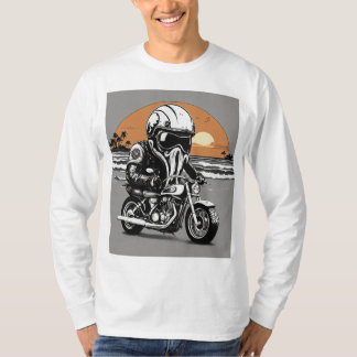 Rev Up Yourスタイル:インスパイア Motorcycle- T-Shirt Des Tシャツ