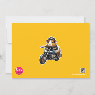 Rev your engines—it’s party time! invitation 招待状