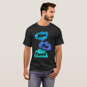 "RÊVE、OSEのFONCE"のTシャツのavec句の陽性 Tシャツ (正面フル)